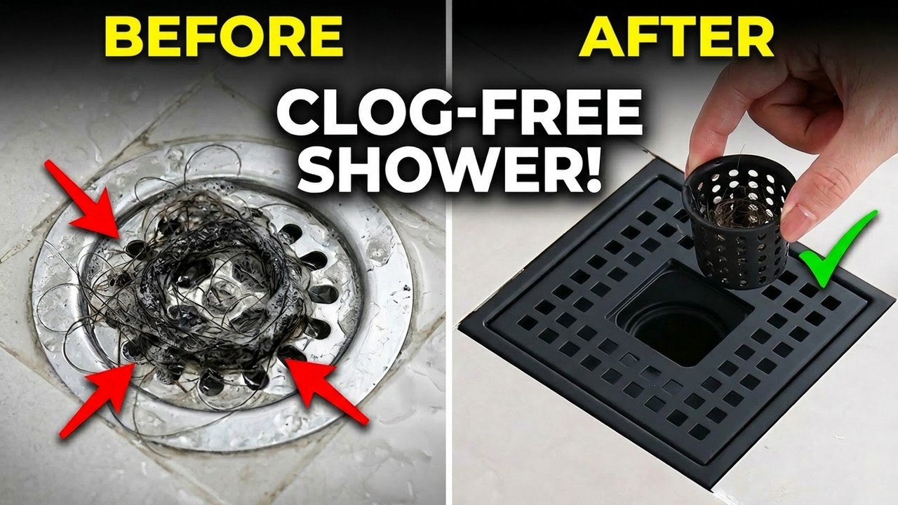 Veloaura Shower Drain Cleaning Demo