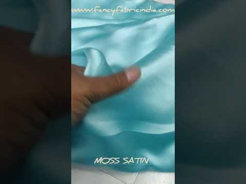 Satin plain Fabric