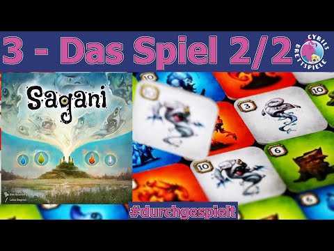 Cyrils Brettspiele - Sagani (S228E03) - alles solo