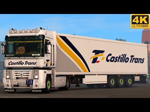[G29] ETS2 (4K 60FPS) | Renault Magnum 520 | LYON 🇫🇷  - NUREMBERG 🇩🇪