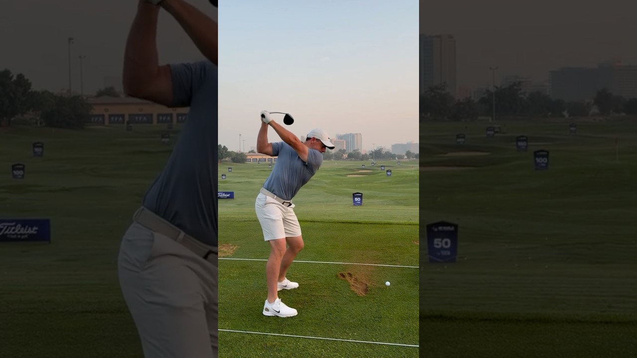 ローリーマキロイ ドライバー スローモーション