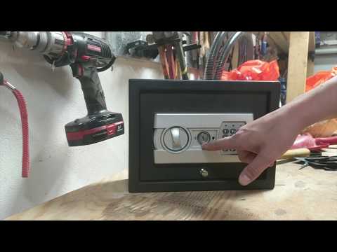 How to Unlock Stack-On Safe Without Key or Keypad - Break Into Safe - Design Defect