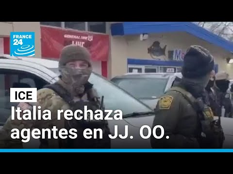 Rechazo en Italia a la presencia del ICE en inauguración de los Juegos Olímpicos de Invierno 2026