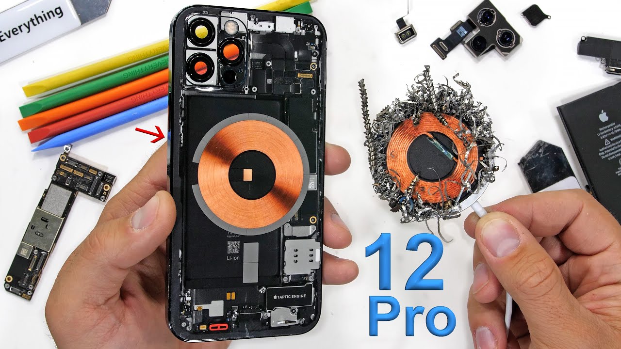 iPhone 12 Pro Teardown - Where are the Magnets?! - YouTube