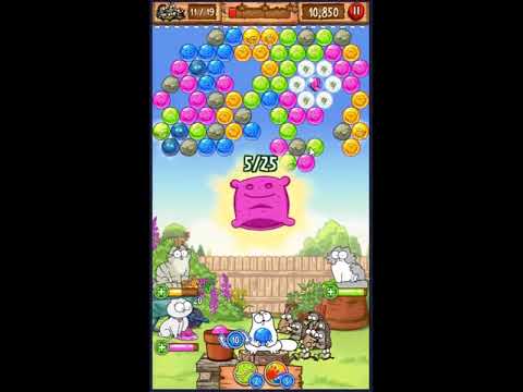 Simon's Cat Pop Time Level 144 - NO BOOSTERS 😺 | SKILLGAMING ✔️