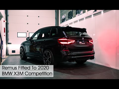 Remus Axle back Exhaust BMW X3M Comp Part 1 Motech performance