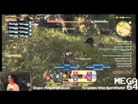 Mega64 Poorly Played Stream 86   Ryan's Call, Final Fantasy XIV