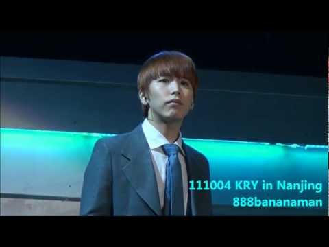 [fancam] 111004 Super Junior - K.R.Y. CONCERT in Nanjing  『Mirror』 Forcus Sungmin