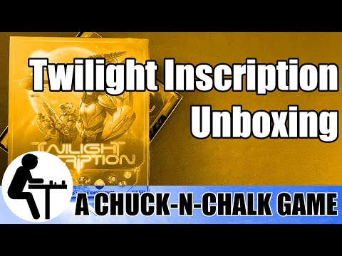 Twilight Inscription Unboxing: A Chuck-n-Chalk Game