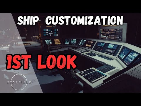 Starfield Ships | Interior Customization [FIRST LOOK]