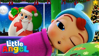 Yes Yes Go To Sleep On Christmas Eve | Little Angel Kids Songs &amp; Nursery Rhymes
