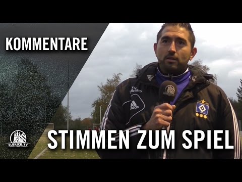 Die Stimmen zum Spiel (Hamburger SV II - SV Eidelstedt, U19 A-Junioren, Bezirksliga 7) | ELBKICK.TV