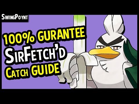 Galar Farfetch'd + SirFetch'd 100% GURANTEE Evolution Guide - Sword Exclusive (Pokemon Sword Shield)