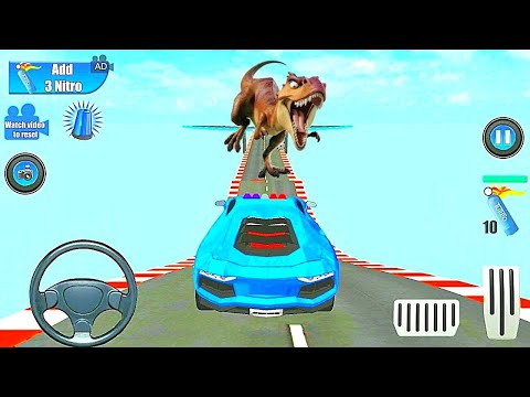 ✅Impossible Police Mega Ramp Car Games - Police Car Racing Stunts 3D - Android Gameplay#1