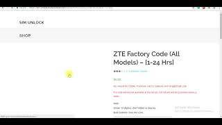 Unlocking of ZTE MF90(+) Plus Router