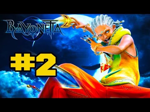Bayonetta 2 - Walkthrough Part 2 Chapter 1: Noatun, The City of Genesis [1/2] [HD]