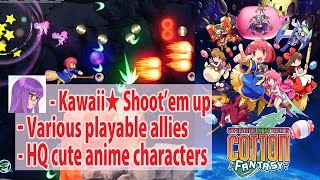 (Cute anime shmup) Cotton Fantasy (a.k.a COTTOn Rock'n'Roll) [PC/NSW/PS4]