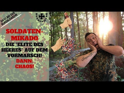 Soldatenmikado - Die "Elite des Heeres" auf dem Vormarsch! Dann: Chaos!