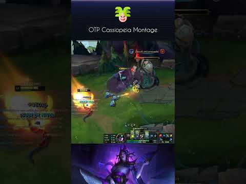 ASHE TOP? OK LLEVO LIMPIAR (OTP Cassiopeia mini montage) #leagueoflegends #cassiopeia #shorts