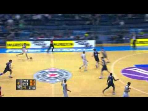 KK Partizan - HKK Široki Primorka 63:58, 20.kolo ABA liga 2013/14
