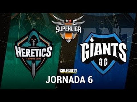 SUPERLIGA ORANGE DE COD! - Heretics Vs Giants #1