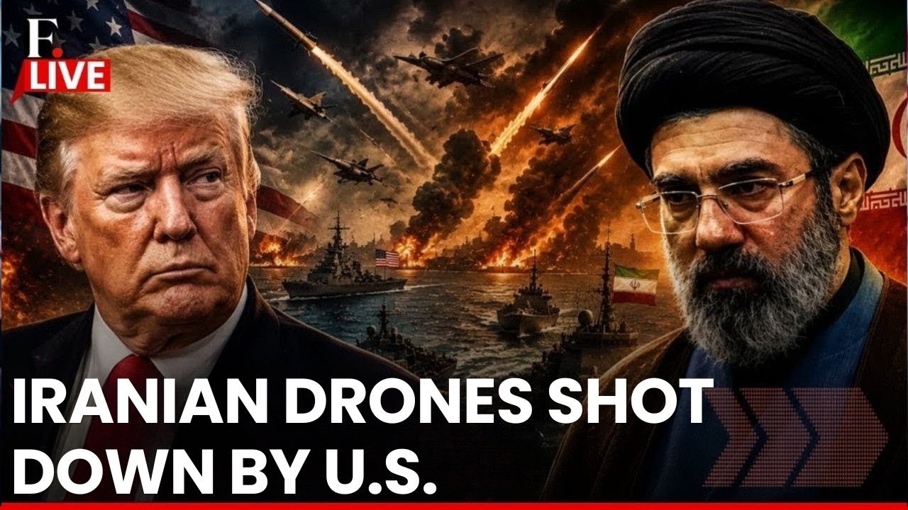 US Iran War LIVE: US Shoots Iranian Drones Over Strait of Hormuz | US CENTCOM Reports