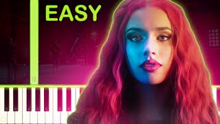 What's My Name (Red Version) | Descendants The Rise of Red - EASY Piano Tutorial