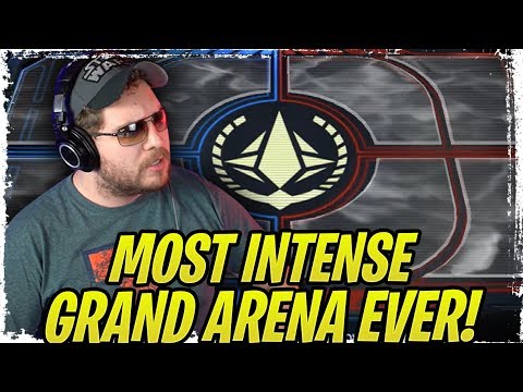 MY MOST INTENSE/EPIC GRAND ARENA EVER! THIS IS WHY I LOVE SWGOH!