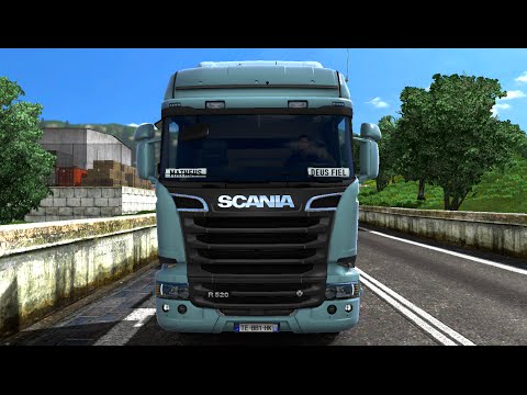 Ets2-SCANIA R520 v8