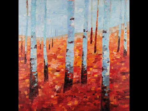 Berkenbos in de herfst