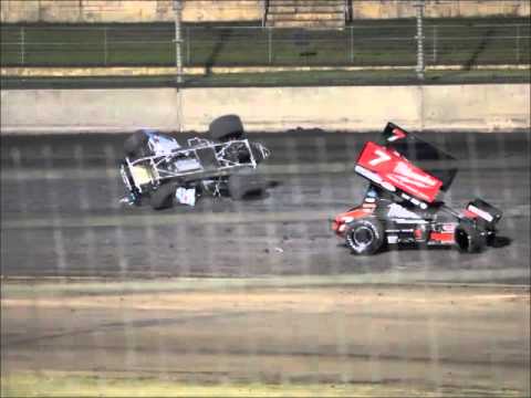 Perth Motorplex | Dayne Kingshott & Callum Williamson Crash