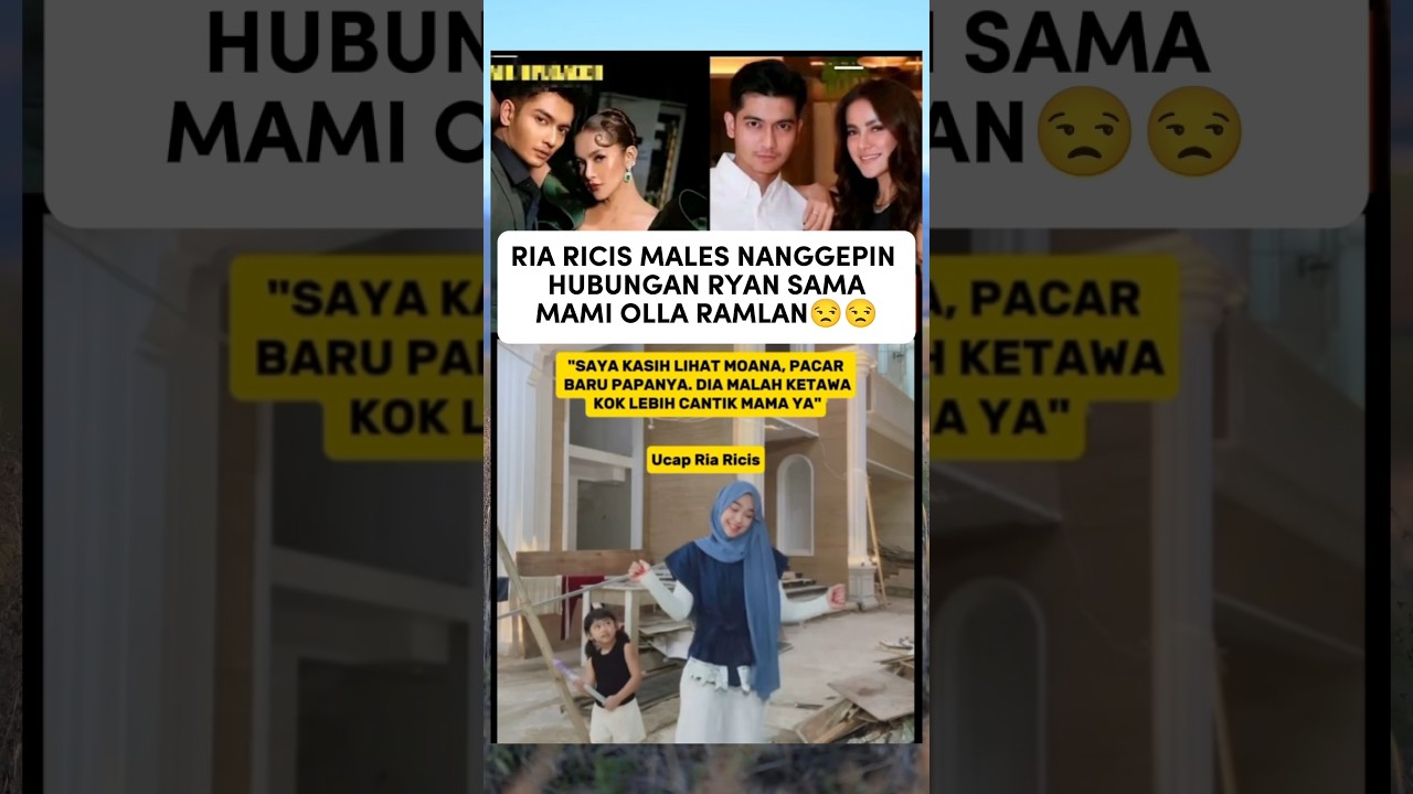 Ricis males nanggapin urusan Ryan #riaricis #teukuryan #trendingshorts #youtubeshort