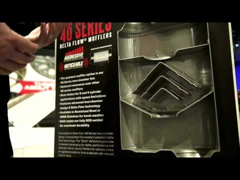 Flowmaster 40 Series Delta Flow Mufflers Review - SEMA 2013