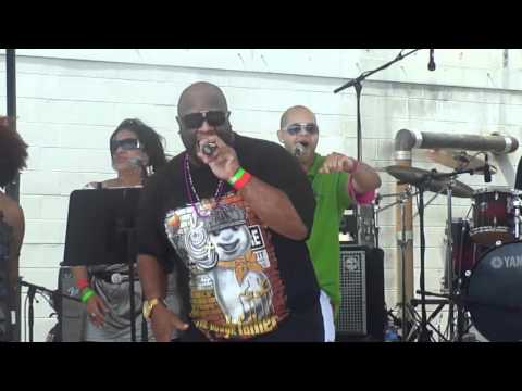 Ouiwey Collins performing at the Bootsy Collins Foundation Benefit for tornado relief