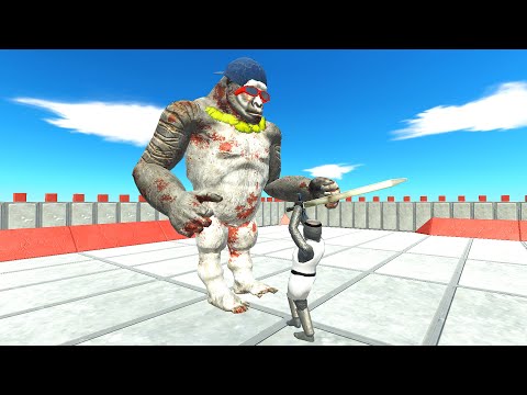 RAPPER GORO VS EVERY UNIT | ANIMAL REVOLT BATTLE