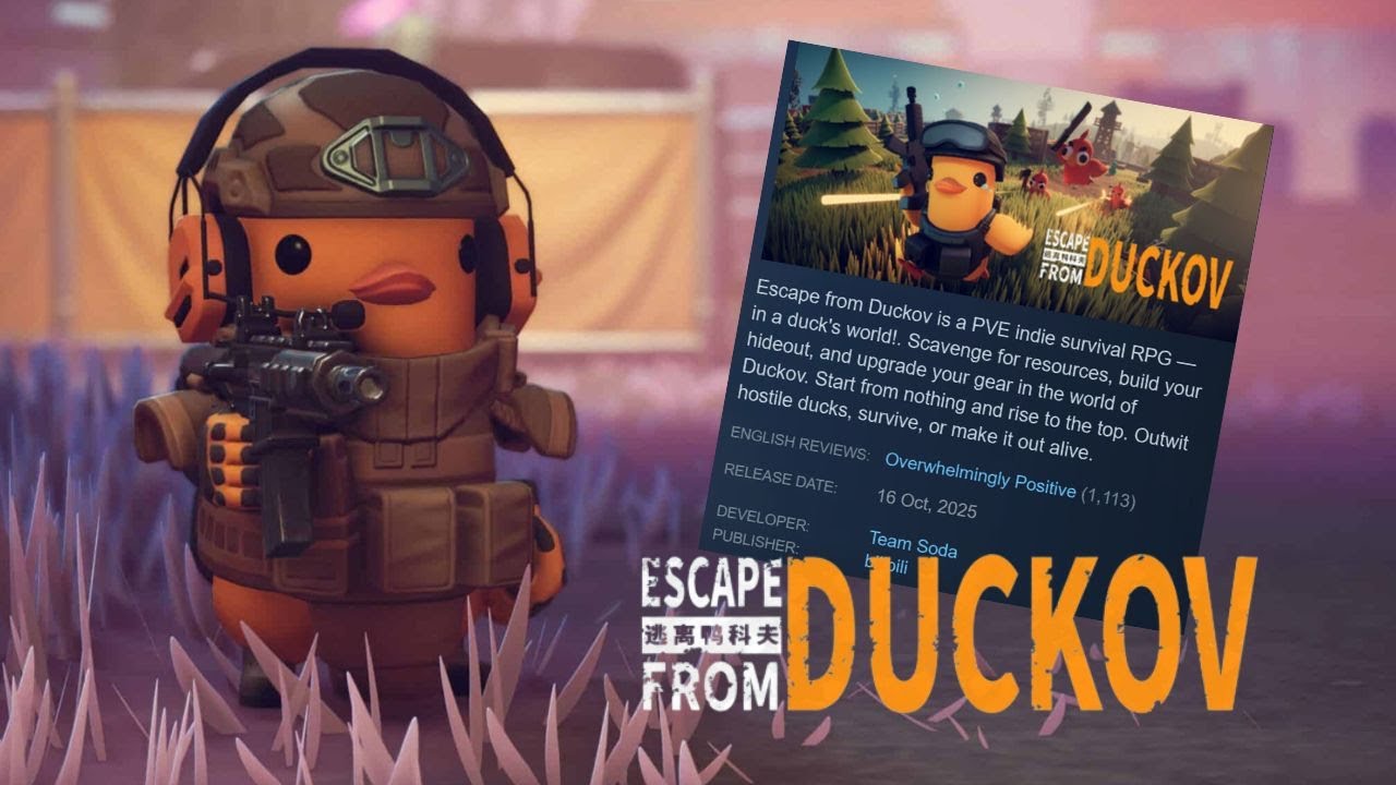 [ Escape From Duckov ] - bebek nih ya bebekk, kwek kwek kwek!