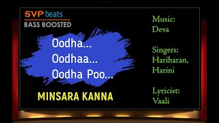 Download lagu Oodha Oodha ~ Minsara Kanna ~ Deva ~ 🎼 High Quality Beats 🎧 BASS BOOSTED ~ SVP Beats ~ Vaali mp3