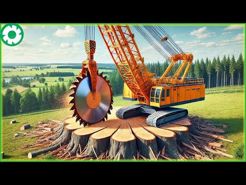 Most Big Chainsaw Cutting Tree Machines | Agriculture Technology