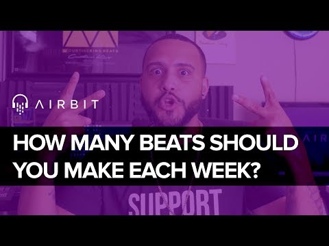 How Many Beats Do Music Producers Need To Make Per Week?