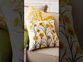 Amazing Hand Embroidery Pillow Cover Easy Embroidery Shorts Youtubeshorts Ytshorts