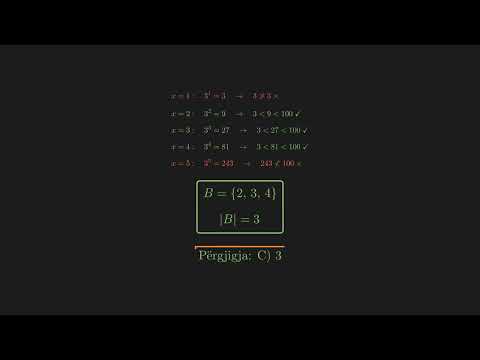 Ushtrimi 1 | Matematikë | Provimet Model Matura 2026