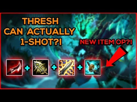 Thresh Can LITERALLY 1 Shot With The New Stormrazor!