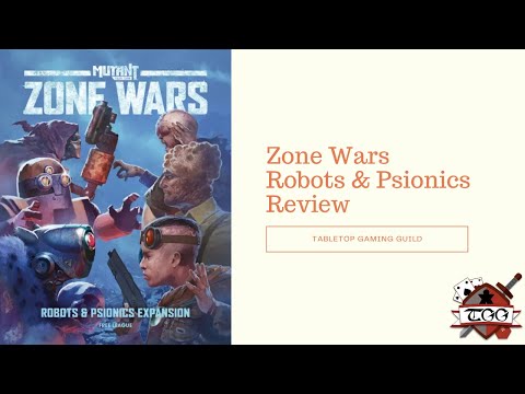 Zone Wars Robots & Psionics Board Game Review