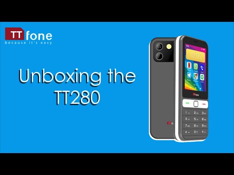 TTfone TT280 Unboxing – Simple 4G Mobile for Everyday Use