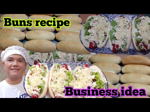 NO EGG,EASY RECIPE OF HOTDOG BUNS WITH PALAMAN IDEA😊HOW TO MAKE HOTDOG BUNS FOR BUSINESS?