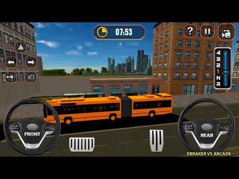 Smart Coach Bus Driving School Test Metro City 18 Android Gameplay #1