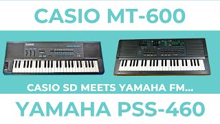 Video thumbnail for Casio SD meets Yamaha FM - full track with MT-600 and PSS-460 by Alfonse