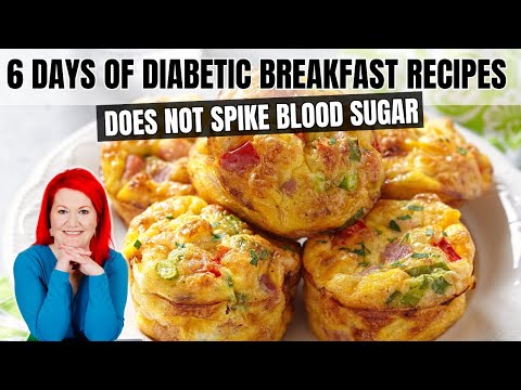 6 EASY Diabetic Breakfast Recipes PERFECT for Meal Prep | 6 Days of Low Carb Breakfast Recipes
