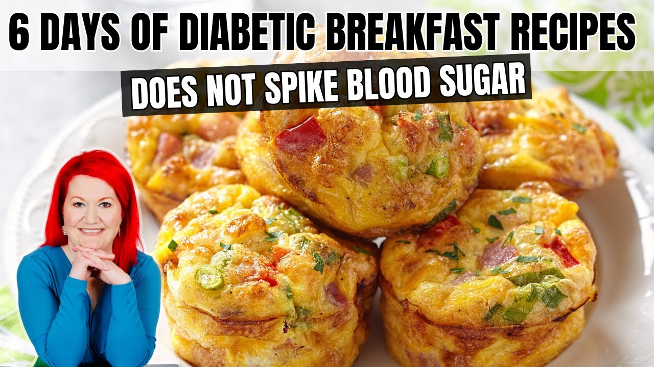 6 EASY Diabetic Breakfast Recipes PERFECT for Meal Prep | 6 Days of Low Carb Breakfast Recipes
