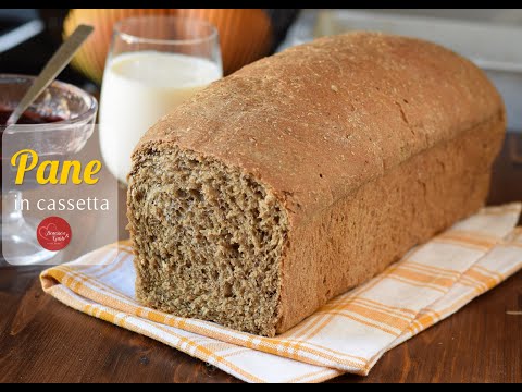 Very soft wholemeal sandwich bread - easy recipe